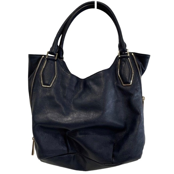 Michael Kors Blue Leather Bag - Picture 8 of 12